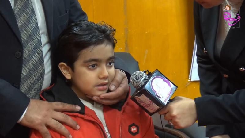  الطفل مهاب مخترع وحدة حماية الاطفال من السقوط من الادوار العليا