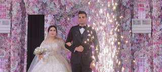 موقع فرحة يهنئ العروسين محمود والاء بمناسبة زفافهما السعيد