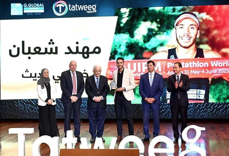 بحضور وزير الرياضة أبطال مصر والعرب يتلألؤون في حفل تتويج نيوز للأفضل