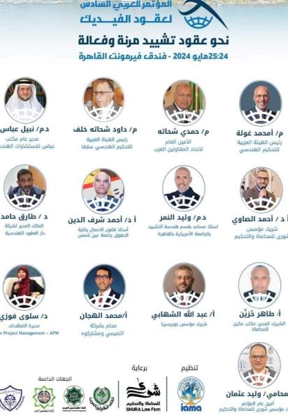 انطلاق فاعليات المؤتمر السادس لعقود الفيديك  بمشاركة ”10” جنسيات عربية