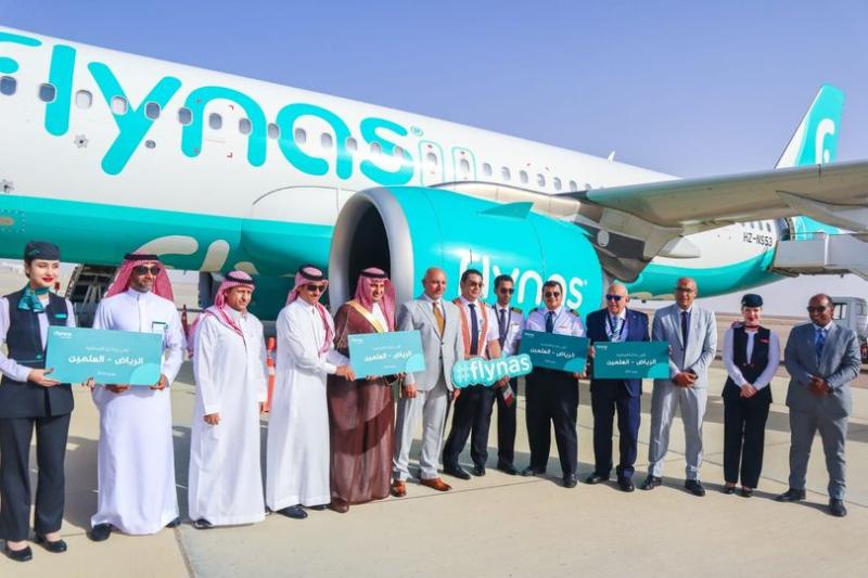 طيران ناس يحتفل بتشغيل أول رحلة مباشرة بين الرياض و العلمين بالساحل الشمالي