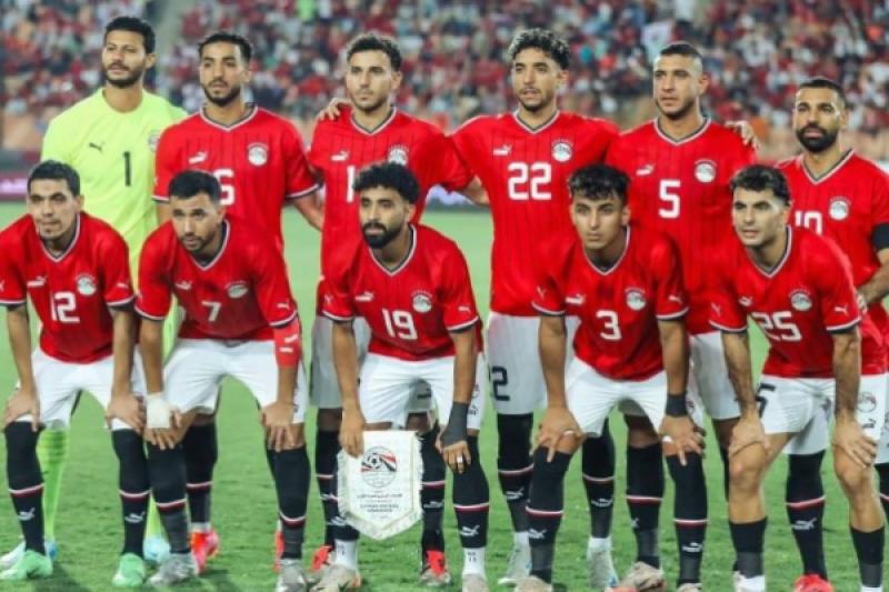 منتخب مصر بالقميص الأحمر في مواجهة موريتانيا اليوم