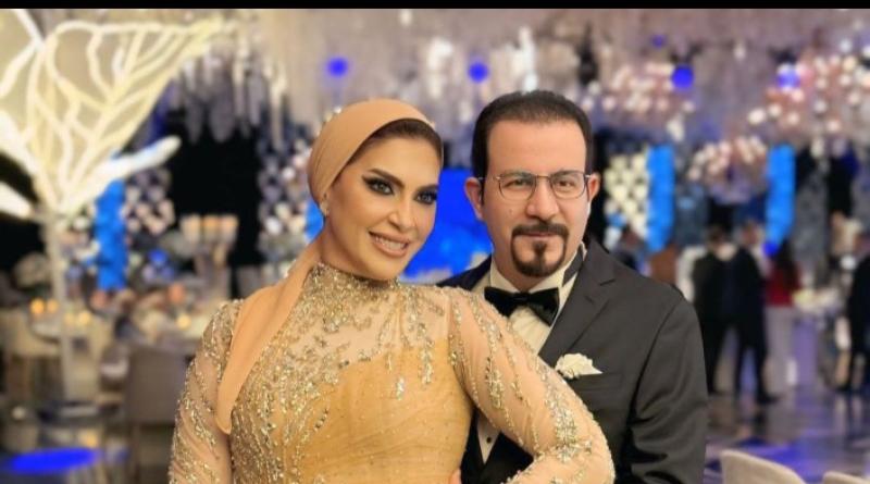 سها سالم تخطف الأنظار بإطلالة ساحرة في زفاف شقيقتها مريم