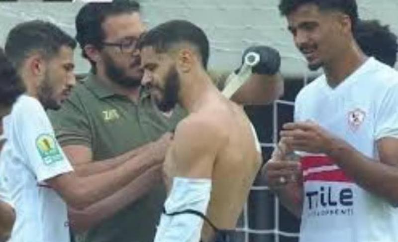 صدمة جديدة لجماهير الزمالك بسبب مدة غياب محمود بنتايج