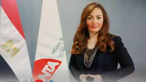 الاعلامية ريهام المهدى ” رائدة من برنامج المراة تقود ” بالاكاديمية الوطنية للتدريب
