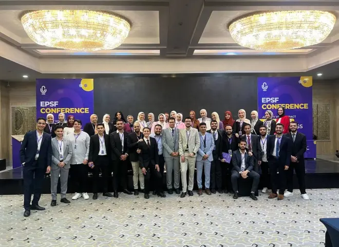 ”حين يتحدث التاريخ وتُلهم الرؤية: انطلاقة استثنائية لـ EPSF CONFERENCE 2025”.