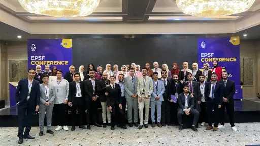 ”حين يتحدث التاريخ وتُلهم الرؤية: انطلاقة استثنائية لـ EPSF CONFERENCE 2025”.