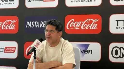 أيمن الرمادي المدير الفني لنادي الزمالك