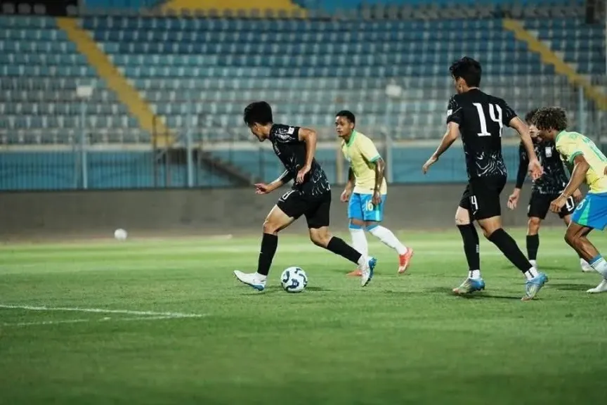 البرازيل تهزم كوريا الجنوبية برباعية نظيفة في بطولة خوفو الدولية للشباب