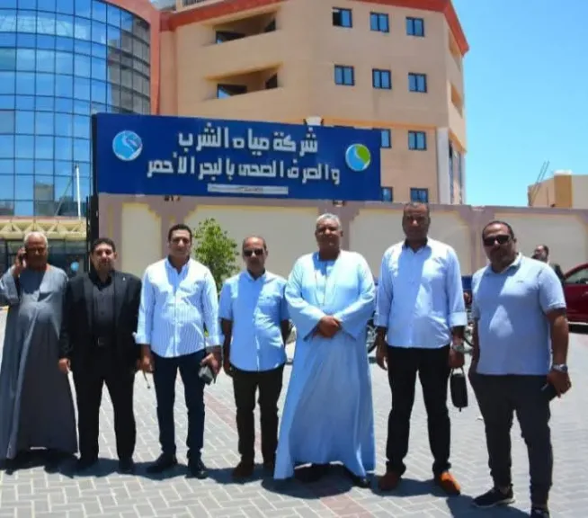 حزب تحيا مصر يثمن جهود شركة مياه الشرب والصرف الصحى بالغردقة في إدارة الأزمة