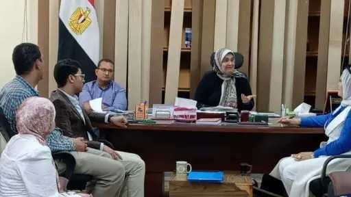 نظمت أمانة علاقات حكومية بالتعاون مع أمانة الشباب بحزب مستقبل وطن بسوهاج لقاء مع وكيلة وزارة العمل بسوهاج
