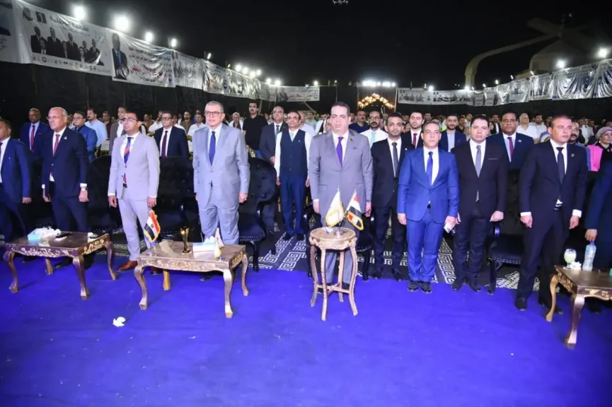 مؤتمر النائب عصام هلال لدعم القائمة الوطنية بالحوامدية