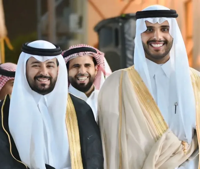 الشيخ أحمد بن عبدالله بن عفي بالعبيد يحتفل بزفاف نجله عبدالعزيز على كريمة الشيخ مبروك النهدي في خميس مشيط