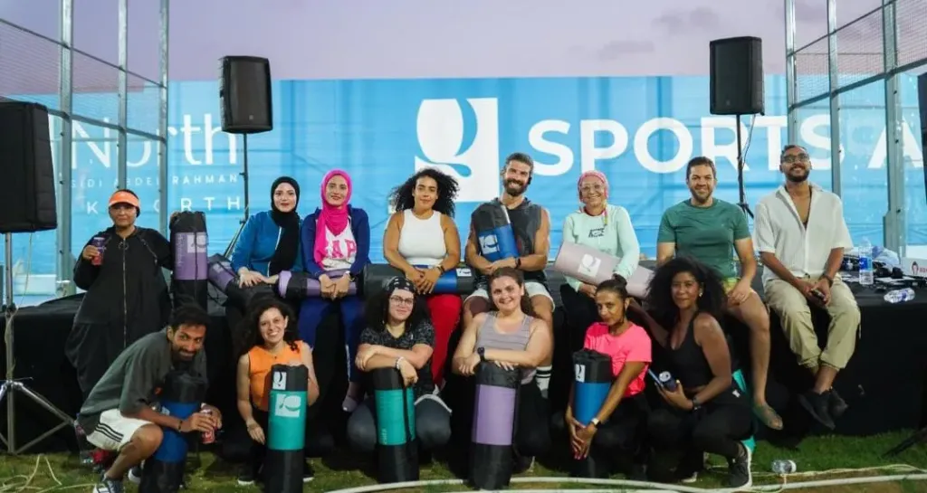 داخل مشروعات Q North  بالساحل الشمالي ....فاعلية رياضية مميزة تجمع Q Developments وFithub Gym