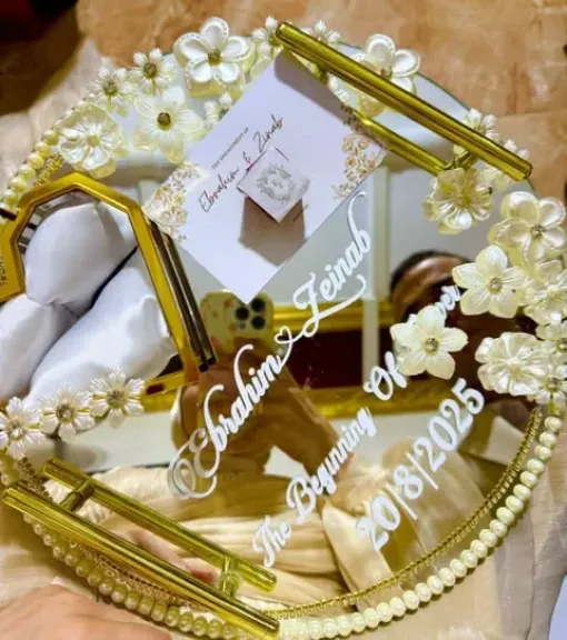 موقع فرحة يهنئ الأستاذ إبراهيم ناجي رمضان بمناسبة خطوبته علي نجلة الحاج أحمد لاشين