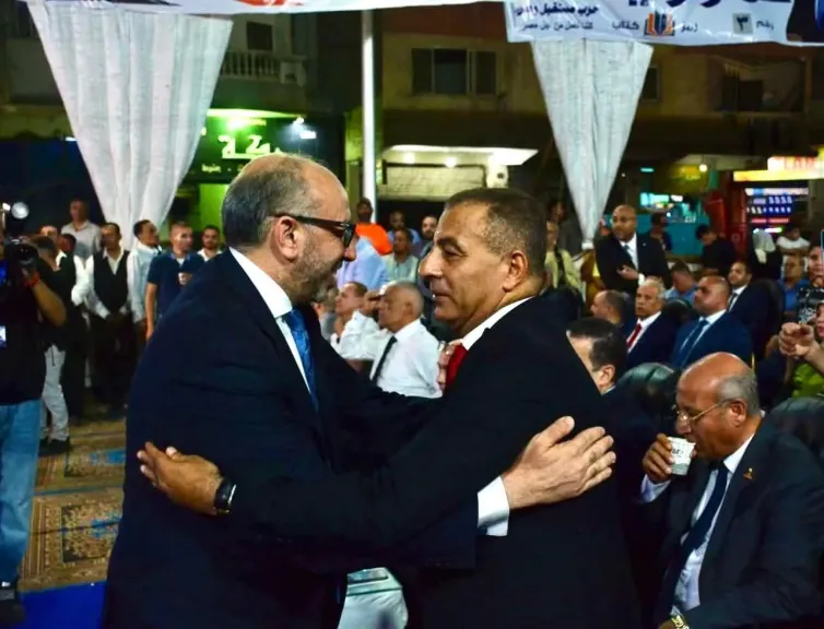 النائب الدكتور حسام المندوه الحسيني يهنئ النائب عمر زايد بالثقة الغالية وحلف اليمين الدستورية بمجلس الشيوخ