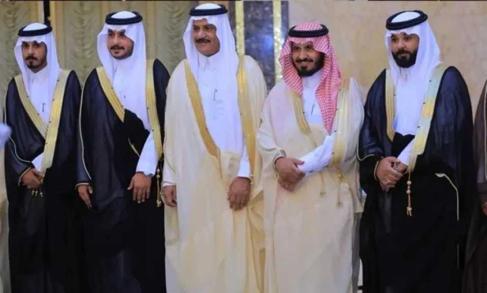 أمراء ووزراء ووجهاء يهنئون .. رجل الأعمال سعد مسحل العتيبي بزواج أبنائه بمدينة جدة