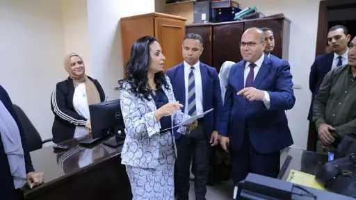 وزيرة التضامن الاجتماعي تتابع أعمال الإدارة العامة للرعاية المؤسسية والأسرية