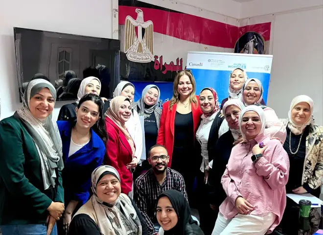 د. داليا صالح تحتفل بتخريج 18 سيدة من برنامج ”رابحة” لتمكين المرأة والاستدامة بالإسكندرية