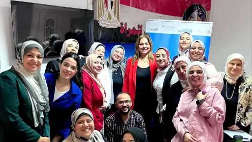 د. داليا صالح تحتفل بتخريج 18 سيدة من برنامج ”رابحة” لتمكين المرأة والاستدامة بالإسكندرية