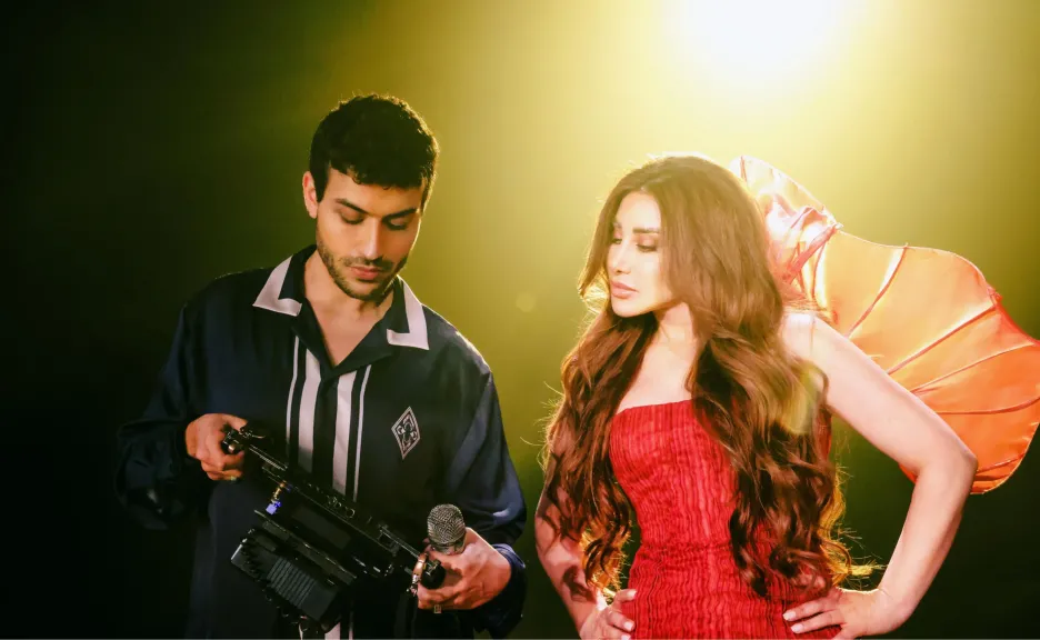 ”ظريف الطول”.. فيديو كليب يجمع الفنانة إيمان منصور والمخرج دان حداد