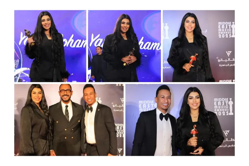 يارا محمد تحصد لقب أفضل مطربة شعبية في حفل الميما