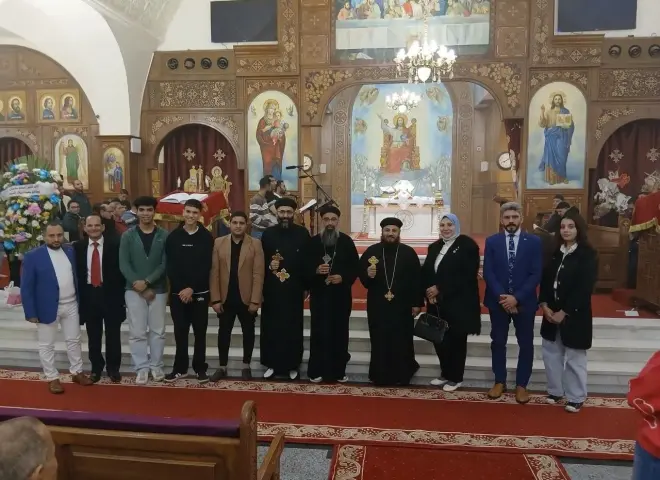 الشباب والرياضة  .... اتحاد شباب تحيا مصر يقدم التهنئة للإخوة المسيحين بمناسبة عيد الميلاد المجيد