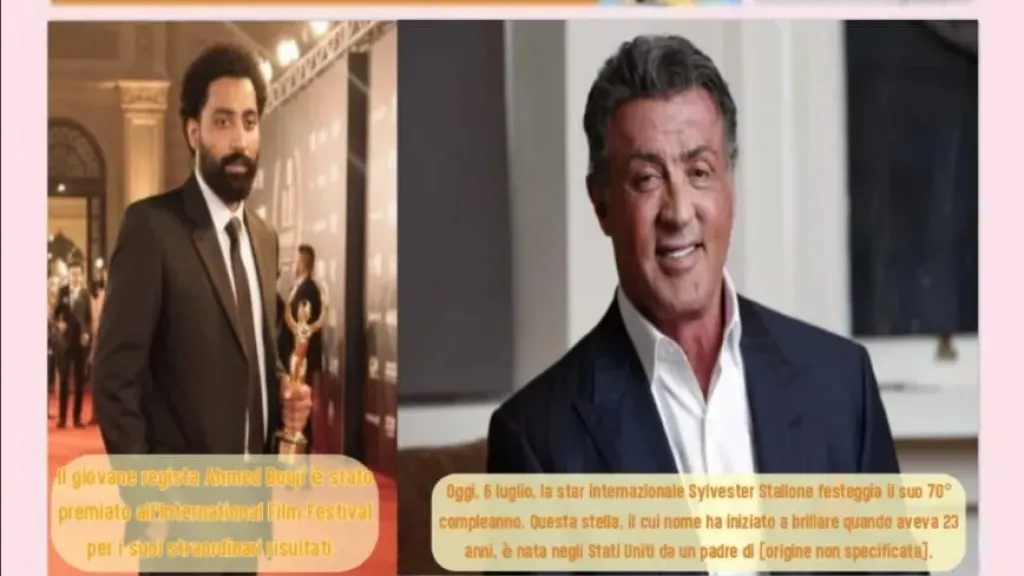 المخرج المصري أحمد بوجي ضمن نجوم عالميين في صحف إيطالية