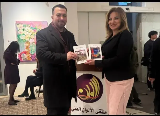 افتتاح معرض ”من زمان 7” لملتقى الألوان في بيت بيروت برعاية رسمية