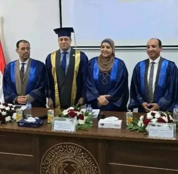 قيادة تجمع بين العلم والميدان تهنئة خاصة للعميد الدكتور هشام الشرقاوي بمناسبة حصوله على درجة الدكتوراه