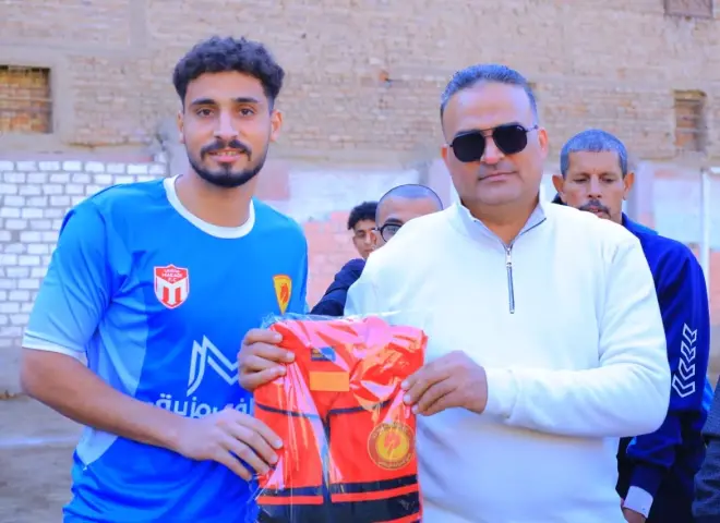 موقع فرحة تهنئ اللاعب أحمد عيد بعيد ميلاده