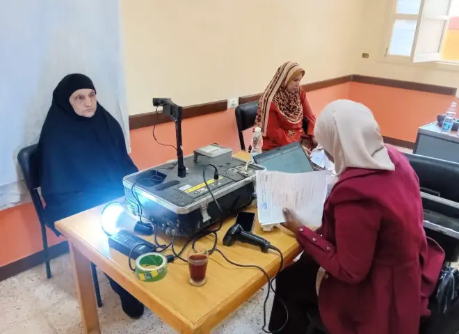قومى المرأة بسوهاج : استخراج 107 بطاقة رقم قومى بطما