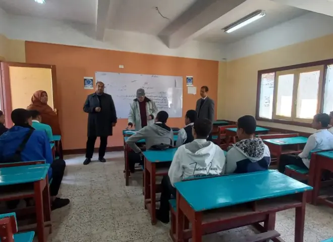 زيارت ميدانية مفاجئة للوحدة الفرعية لجودة التعليم الفني بسوهاج