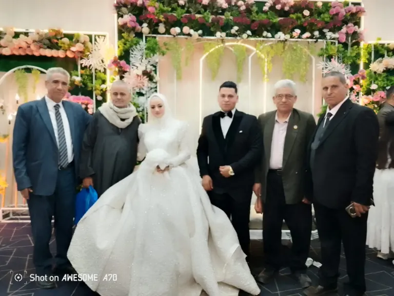 أجواء من الفرح والبهجة تجمع آل سلمان وآل حسان احتفالًا بزفاف كريم و اماني