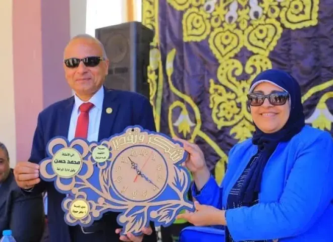 طرخان وأبو سديرة يشهدان حفل ختام الأنشطة الطلابية بمدرسة الشهيد كرم مرزوق بإقصاص.. إشادة واسعة بالتطوير والتميز