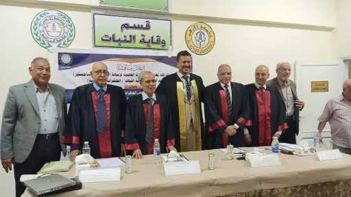 مؤسسة فرحة الإعلامية تهنئ المهندس هشام احمد شعبان بحصوله   على رسالة الماجستير فى العلوم الزراعية