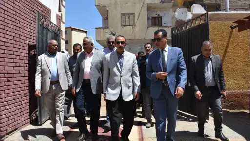 محافظ سوهاج يتفقد استراحات القائمين على أعمال امتحانات الثانوية العامة